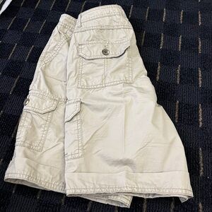 Women’s Khaki Cargo Shorts